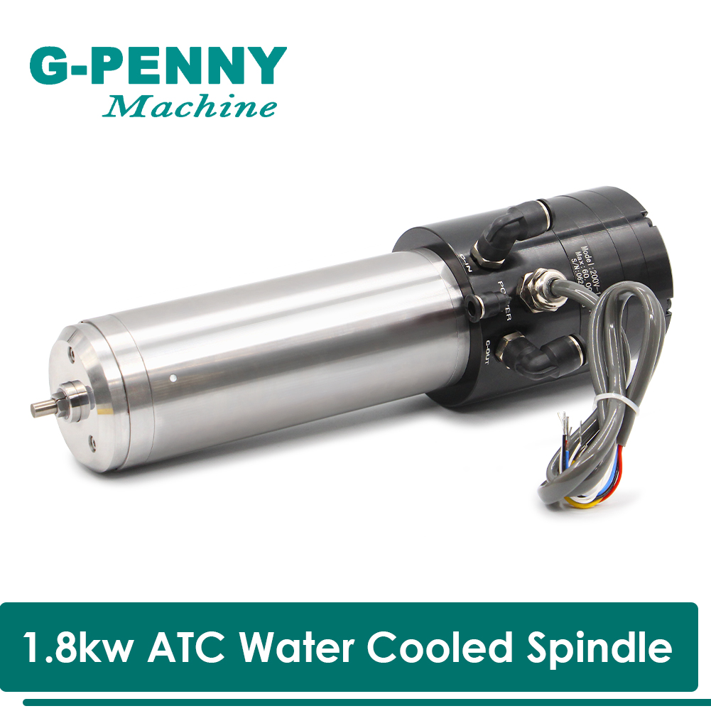 Water Cooled Spindle - Шпиндель с водяным охлаждением 1,8 кВт,