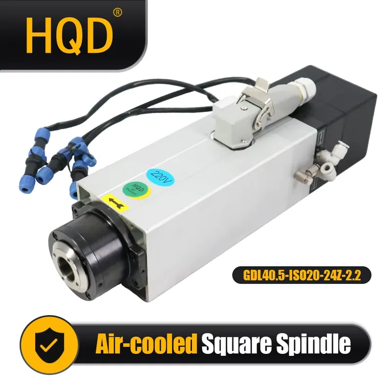 Spindle Motor - Поставлено из Польши: HQD GDL40.5-ISO20-24Z-2.2 220В