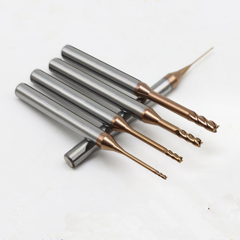 End Mill Set - 0,6 мм 0,7 мм 1 мм