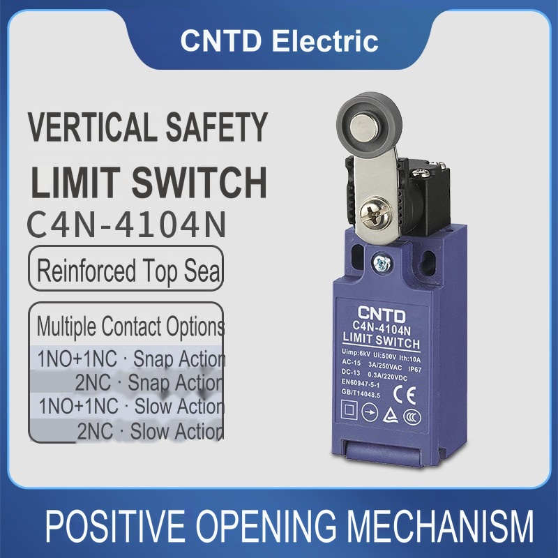 Limit Switch - CNTD C4N-4104N Вертикальный предохранительный концевой выключатель