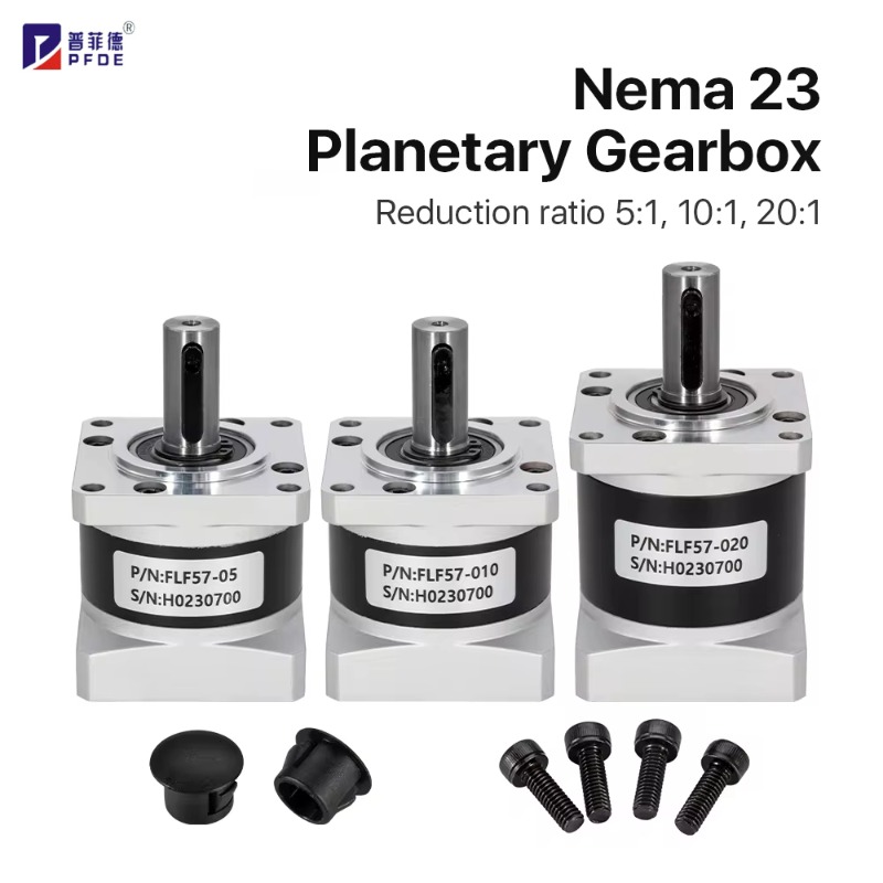 Nema23 Stepper - Планетарный редуктор скорости редуктора с соотношением