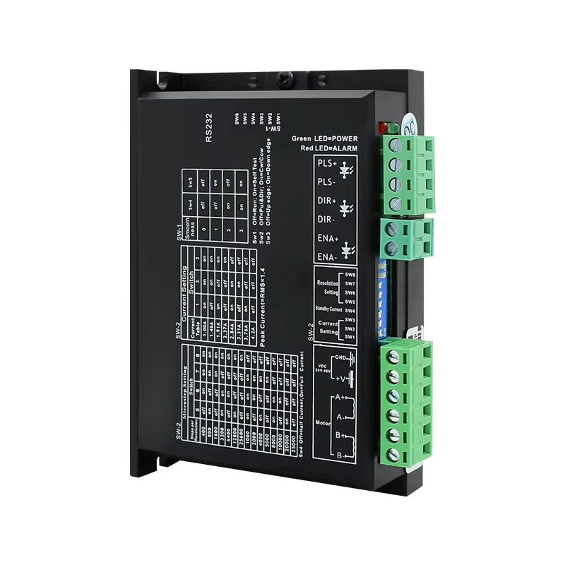 Nema23 Stepper - 2DM542 Высокоточный шаговый двигатель Nema 23