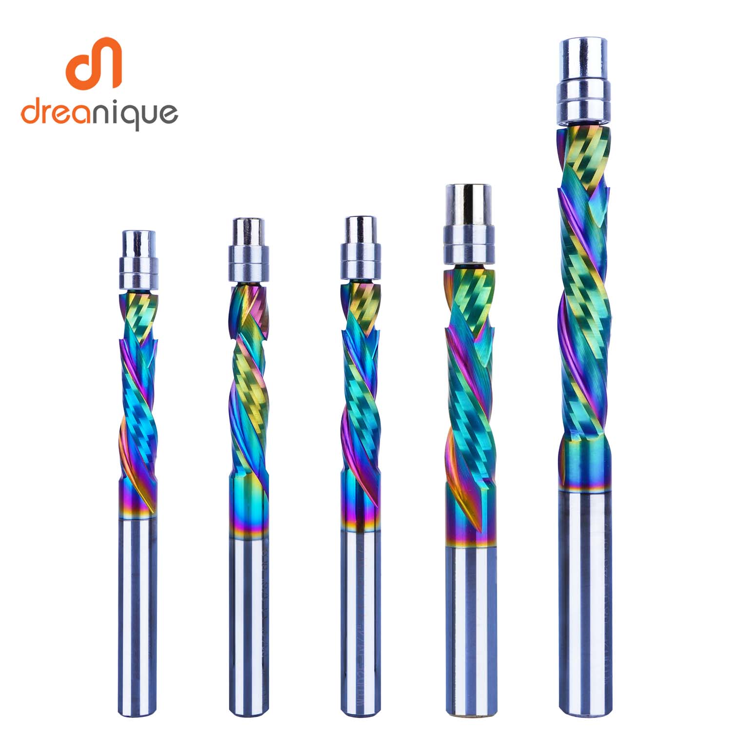 End Mill Set - Dreanique 1 шт. DLC покрытие твердосплавный