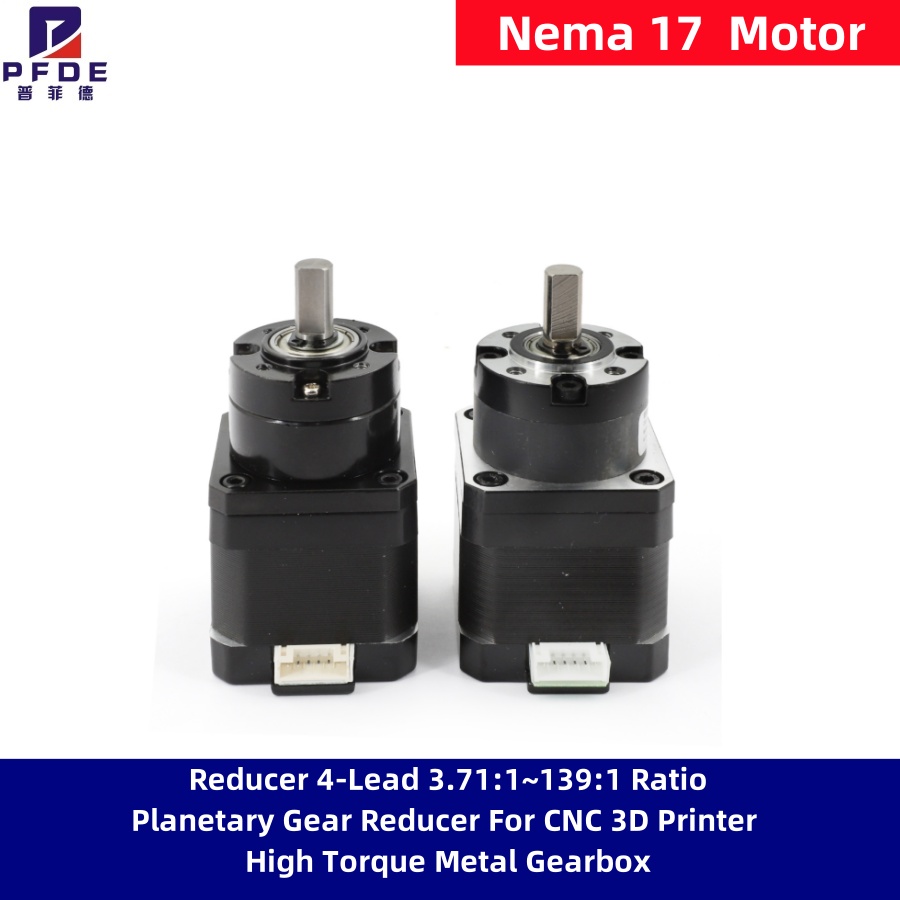 Nema 17 Stepper - НОВЫЙ планетарный редуктор Nema 17 для