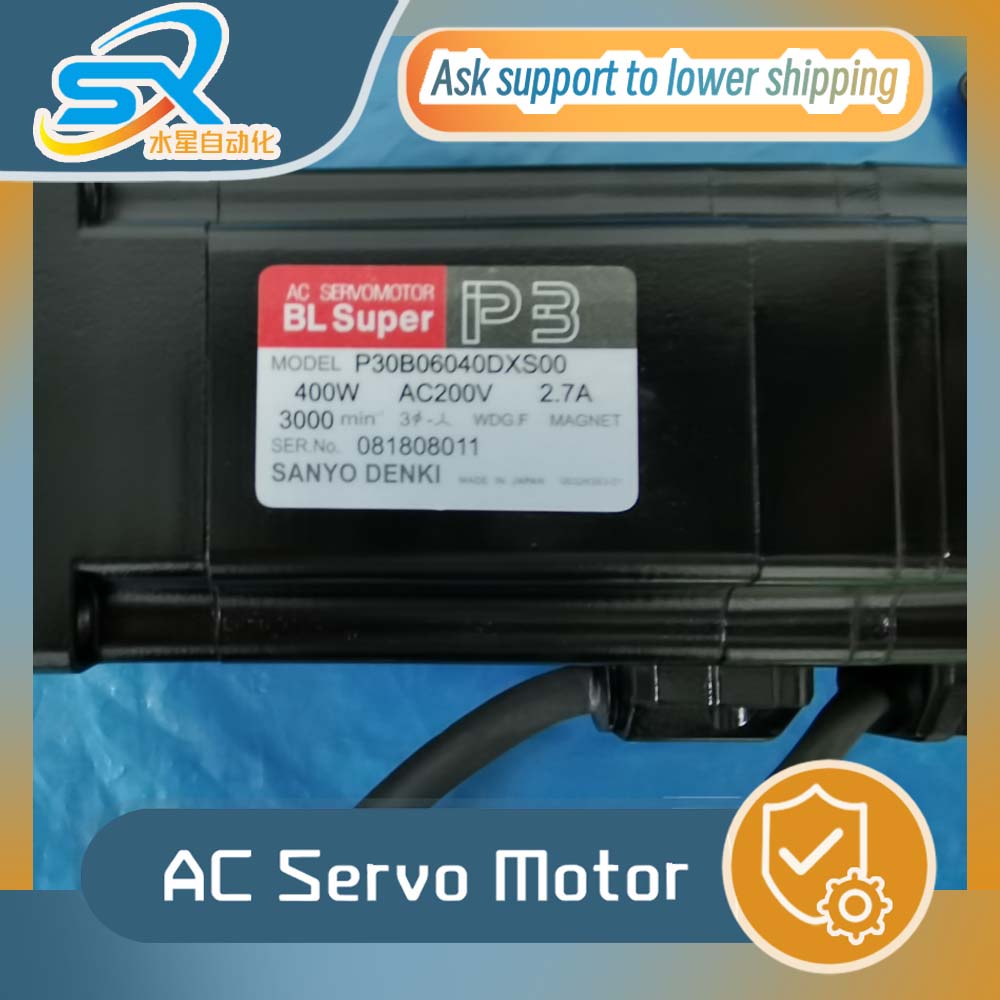 Servo Motor - Серводвигатель SANYO DENKI 100% оригинальный P30B06040DXS00