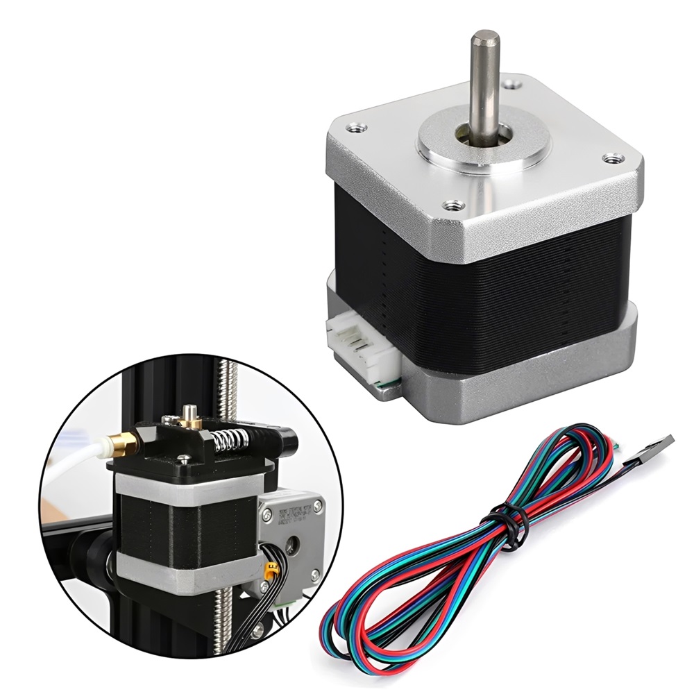 Шаговый двигатель Nema 17 42 м – обзор и цена Nema 17 Stepper
