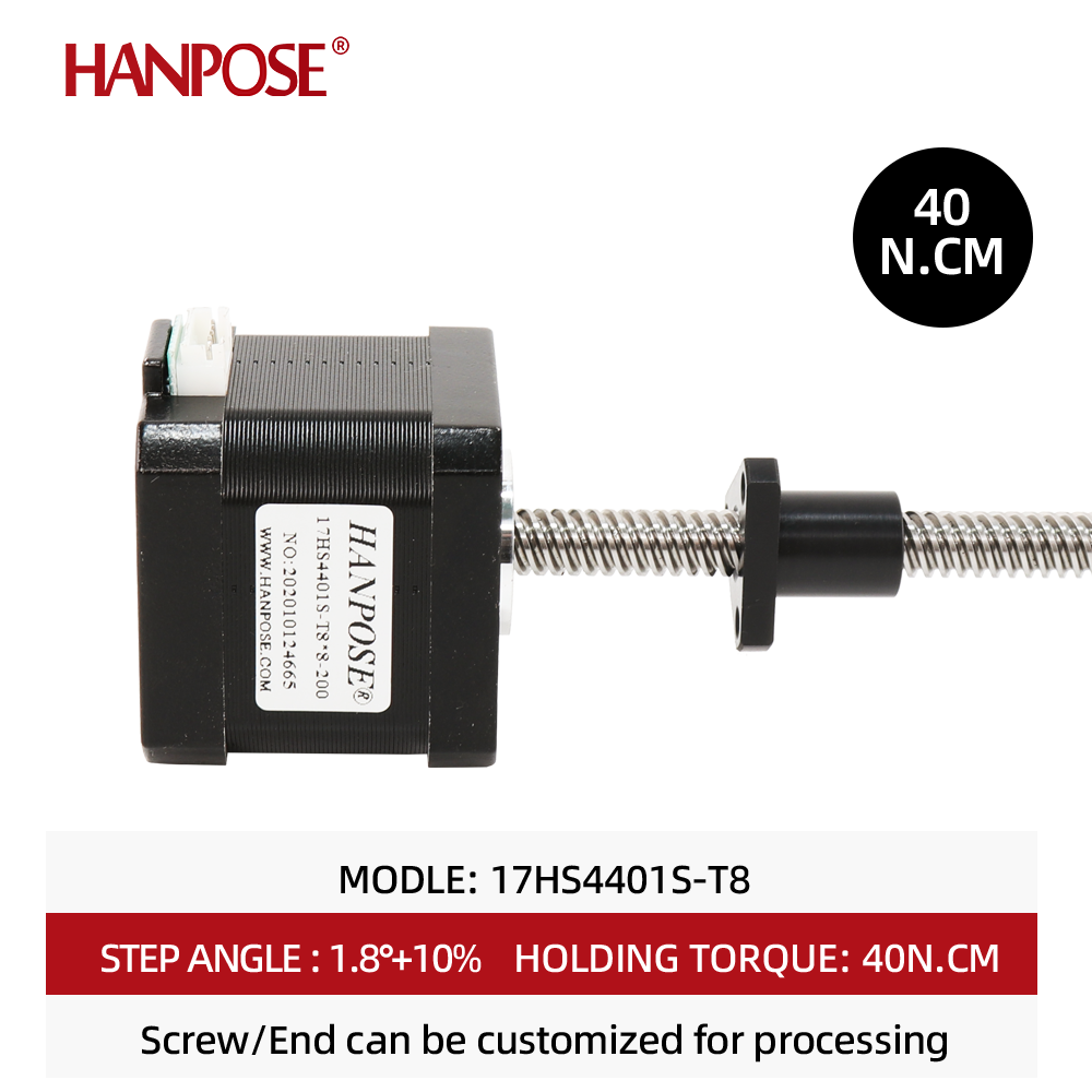 Шаговый двигатель Nema17 17HS4 – обзор и цена Lead Screw 8Mm