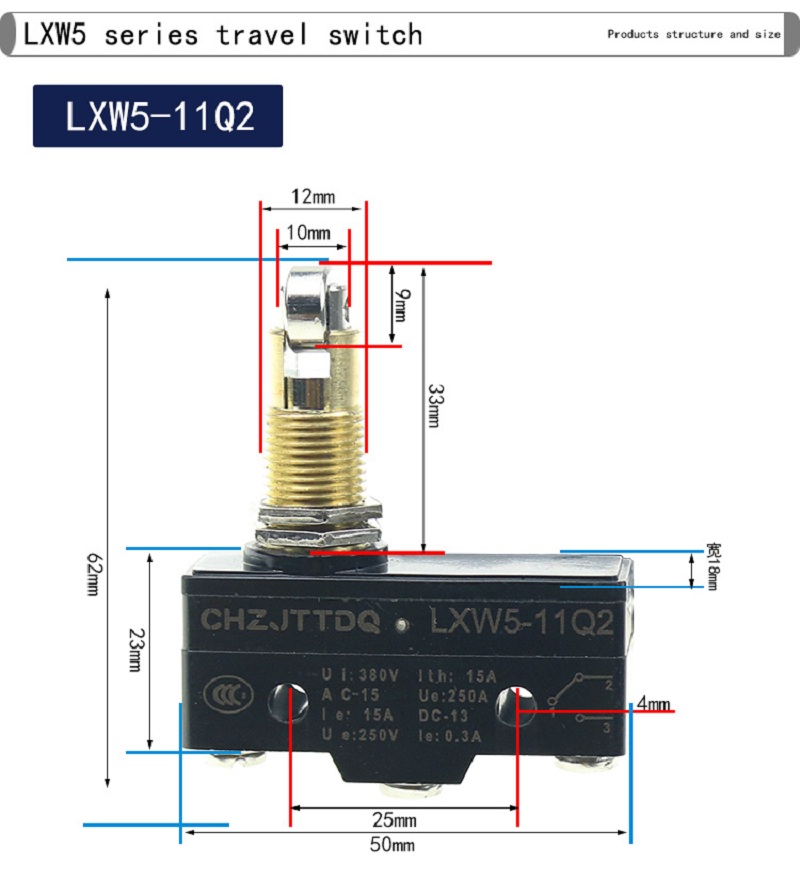 Микропереключатель концевой CH – обзор и цена Limit Switch