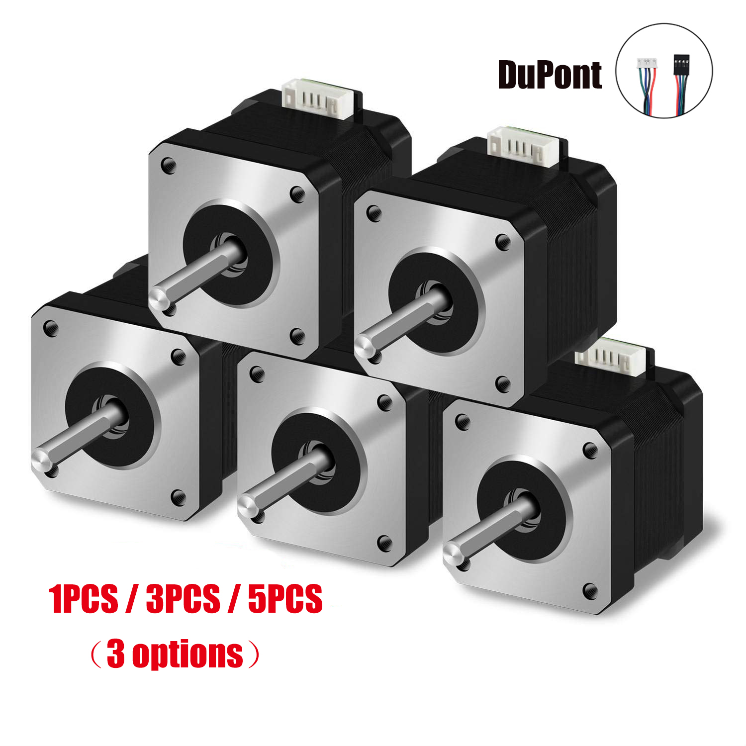 17HS4401 Шаговый двигатель для – обзор и цена Nema 17 Stepper