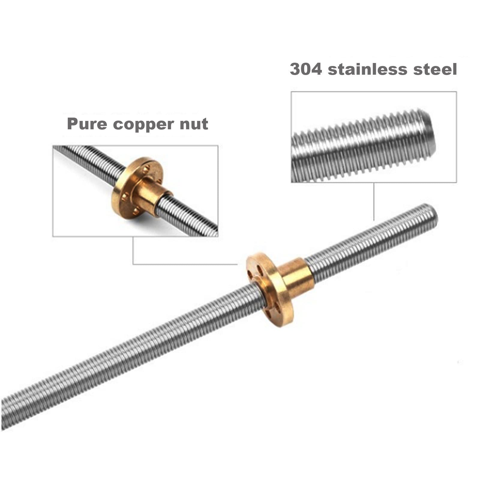 Трапецеидальный ходовой винт T – обзор и цена Lead Screw 8Mm