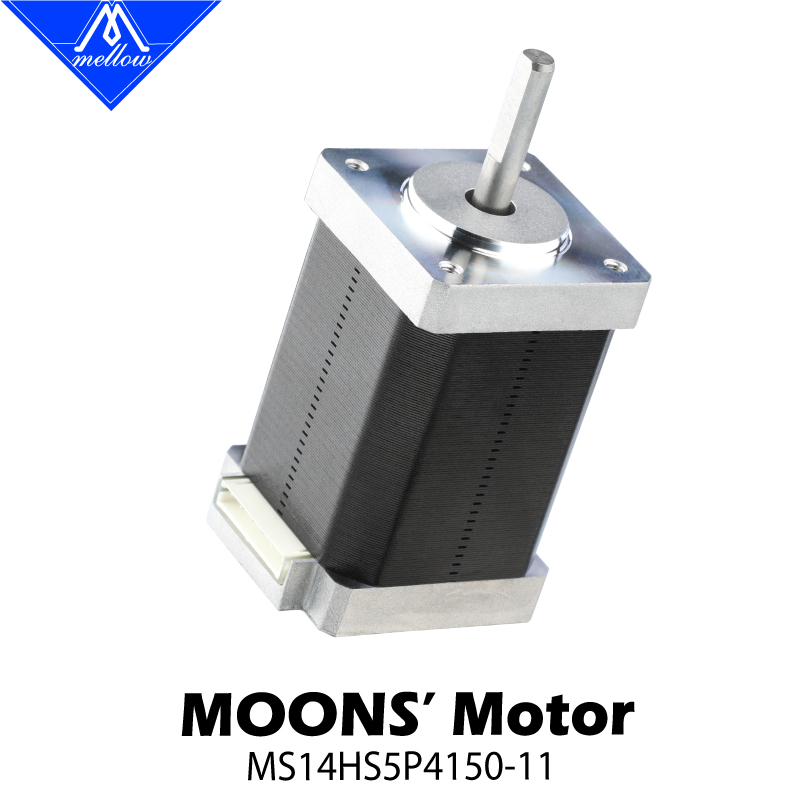 Шаговый двигатель Mellow MOONS – обзор и цена Nema 17 Stepper