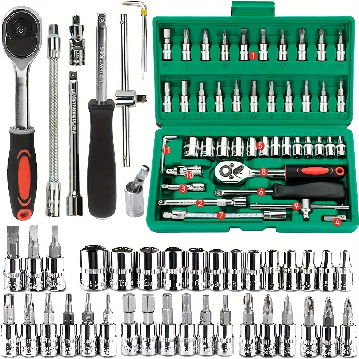 Набор торцевых головок с приво – обзор и цена Cnc Bits
