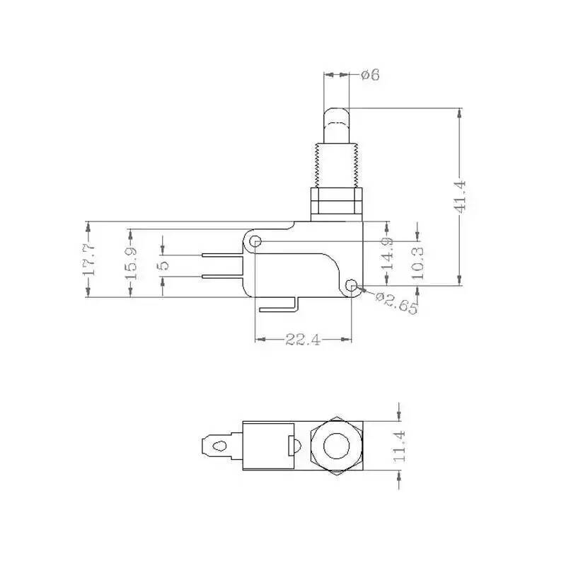 5 шт. V-16-1CQ Концевые микроп – обзор и цена Limit Switch