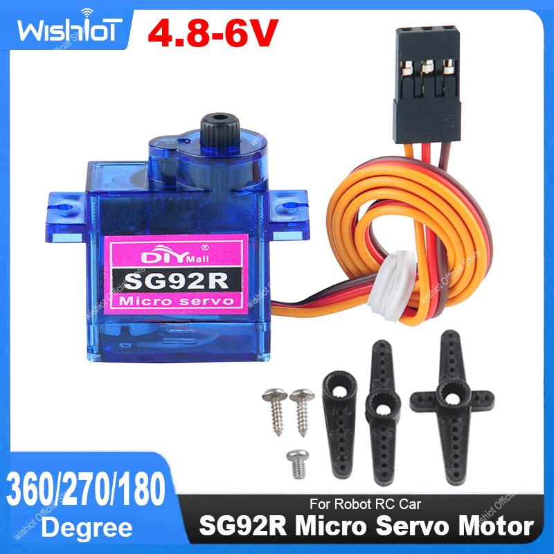 SG92R микро серводвигатель 4,8 – обзор и цена Servo 9G