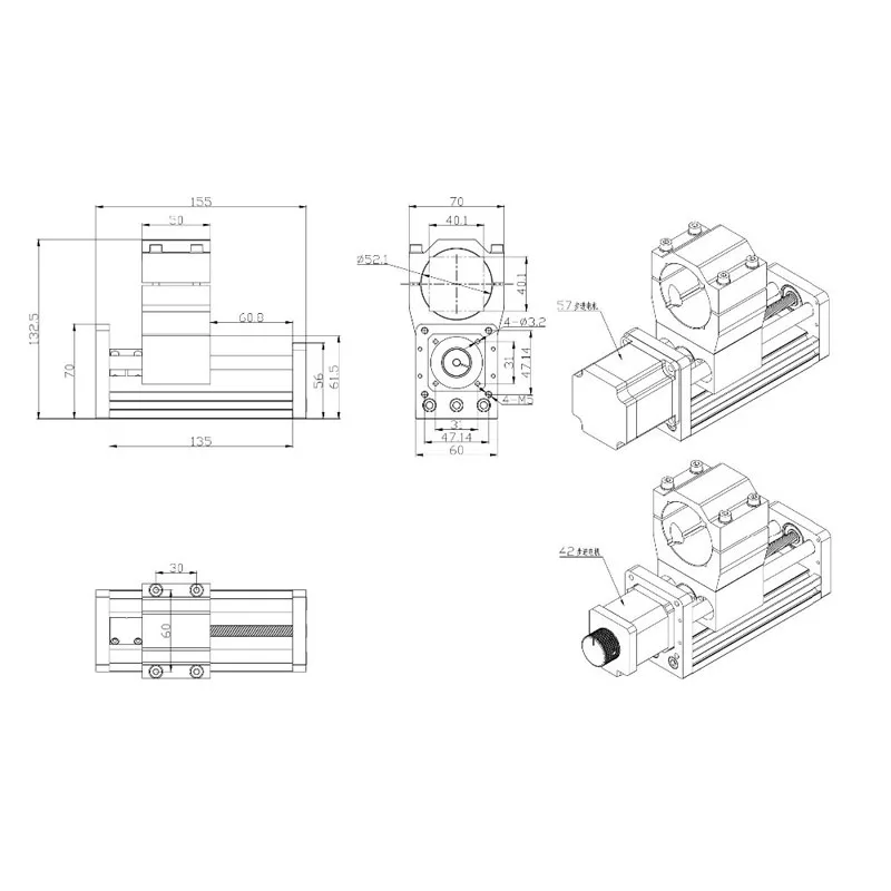 Модуль оси Z с ЧПУ 3018 с отве – обзор и цена 3018 Aluminium Cnc