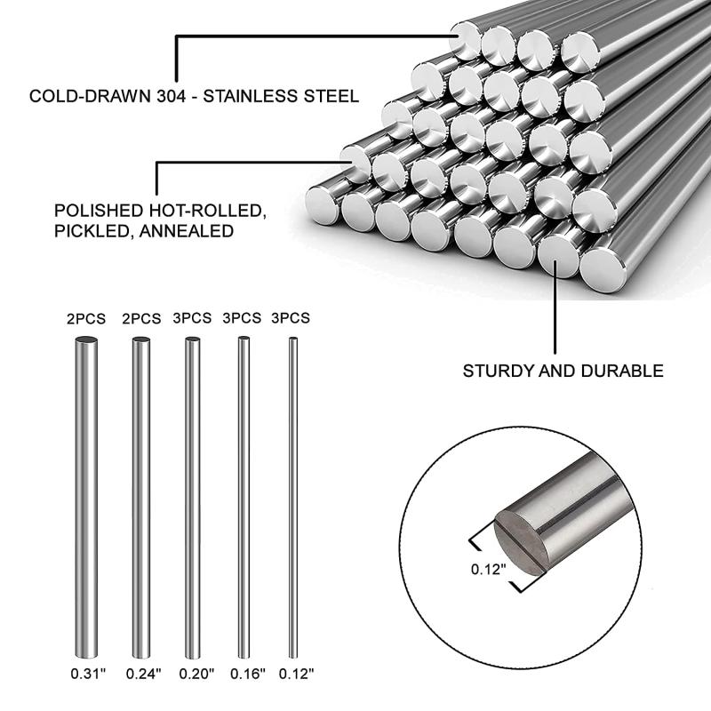 1/5 шт., твердый круглый стерж – обзор и цена Linear Rod 8Mm